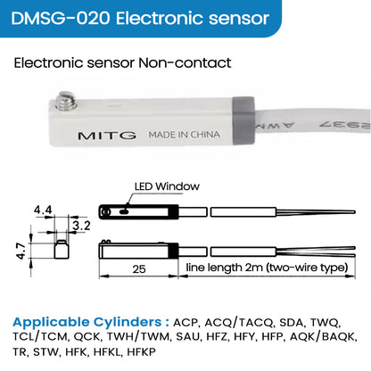 Original Airtag Magnetic Switch Sensor CMSJ CMSH CMSE