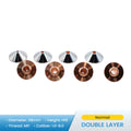 Nozzle for Laser Cutting Machine Double-Layer D28, 1.0-8.0