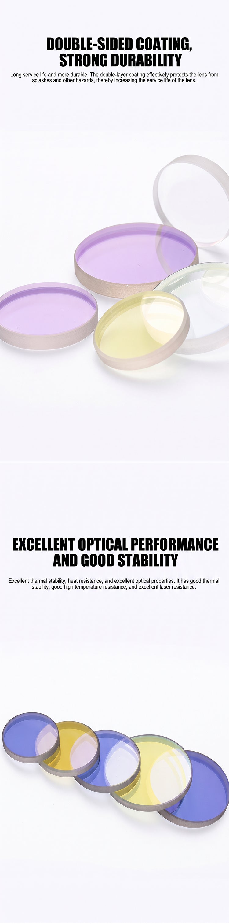 High-quality Focusing Lens for Laser Welding, Cutting