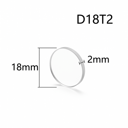 Lower Laser Protective Lens for Laser Cutting Head D18×2