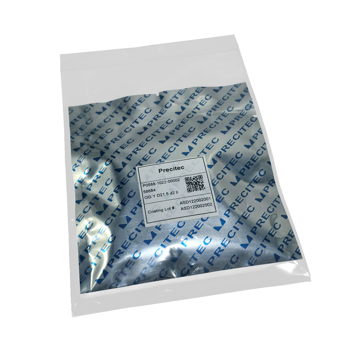 Precitec Upper Laser Protective Lens for Laser Cutting Head D21.5x2, D24.4x2