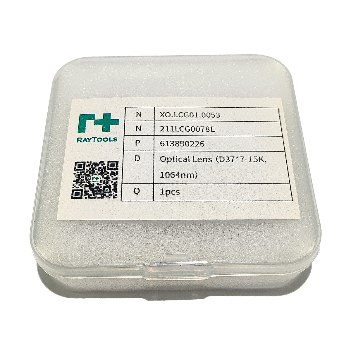 Original Raytools 37 × 7 mm, 12kw Lower Protective Lens for Fiber Laser Cutting Head