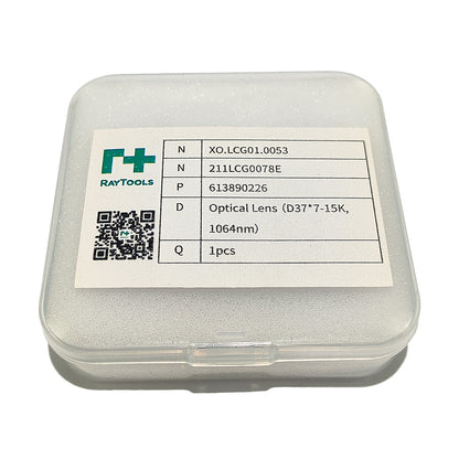Original Raytools 37 × 7 mm, 12kw Lower Protective Lens for Fiber Laser Cutting Head