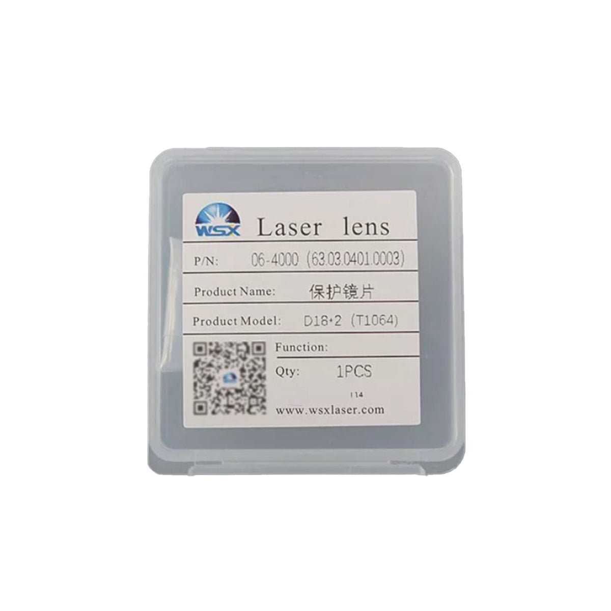 Precitec Lower Laser Protective Lens for Laser Cutting Head D30x5, D37x7